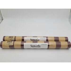 2 Rolls SUNWORTHY MP060695 Microban Stripes Vinyl Wallpaper 1 Bolt 56 Sq Ft